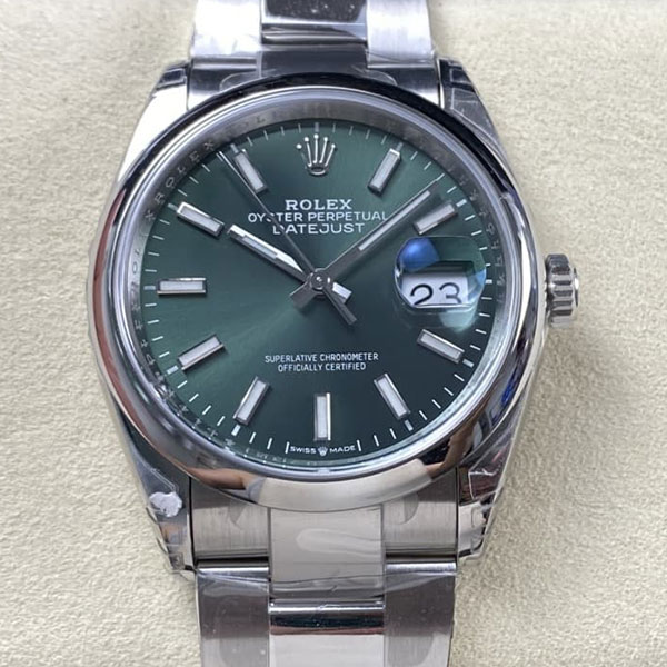 【VS製】ロレックススーパーコピー M126200-0024 デイトジャスト 36mm グリーン